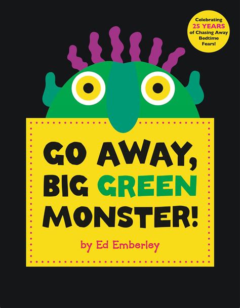 Printable Go Away Big Green Monster